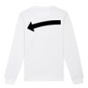  Sweat-shirt unisexe a col rond BIO Vignette