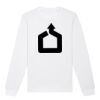  Sweat-shirt unisexe a col rond BIO Vignette