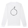  Sweat-shirt unisexe a col rond BIO Vignette