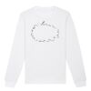  Sweat-shirt unisexe a col rond BIO Vignette