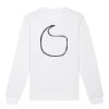  Sweat-shirt unisexe a col rond BIO Vignette