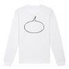  Sweat-shirt unisexe a col rond BIO Vignette