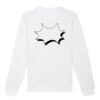  Sweat-shirt unisexe a col rond BIO Vignette