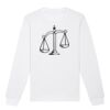  Sweat-shirt unisexe a col rond BIO Vignette
