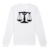  Sweat-shirt unisexe a col rond BIO Vignette