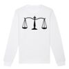  Sweat-shirt unisexe a col rond BIO Vignette