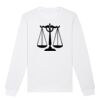  Sweat-shirt unisexe a col rond BIO Vignette