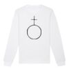  Sweat-shirt unisexe a col rond BIO Vignette