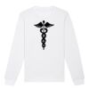  Sweat-shirt unisexe a col rond BIO Vignette