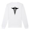  Sweat-shirt unisexe a col rond BIO Vignette