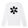  Sweat-shirt unisexe a col rond BIO Vignette