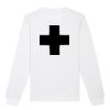  Sweat-shirt unisexe a col rond BIO Vignette