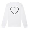  Sweat-shirt unisexe a col rond BIO Vignette