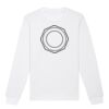  Sweat-shirt unisexe a col rond BIO Vignette