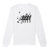  Sweat-shirt unisexe a col rond BIO Vignette