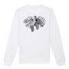  Sweat-shirt unisexe a col rond BIO Vignette