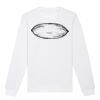 Sweat-shirt unisexe a col rond BIO Vignette