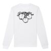  Sweat-shirt unisexe a col rond BIO Vignette