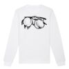  Sweat-shirt unisexe a col rond BIO Vignette