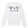 Sweat-shirt unisexe a col rond BIO Vignette