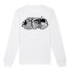  Sweat-shirt unisexe a col rond BIO Vignette