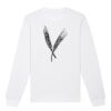 Sweat-shirt unisexe a col rond BIO Vignette