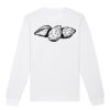  Sweat-shirt unisexe a col rond BIO Vignette