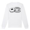  Sweat-shirt unisexe a col rond BIO Vignette
