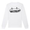  Sweat-shirt unisexe a col rond BIO Vignette
