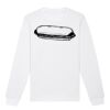  Sweat-shirt unisexe a col rond BIO Vignette