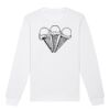  Sweat-shirt unisexe a col rond BIO Vignette