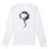 Sweat-shirt unisexe a col rond BIO Vignette