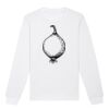  Sweat-shirt unisexe a col rond BIO Vignette