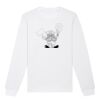  Sweat-shirt unisexe a col rond BIO Vignette