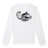  Sweat-shirt unisexe a col rond BIO Vignette