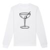  Sweat-shirt unisexe a col rond BIO Vignette