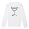  Sweat-shirt unisexe a col rond BIO Vignette