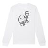  Sweat-shirt unisexe a col rond BIO Vignette