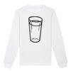  Sweat-shirt unisexe a col rond BIO Vignette