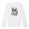  Sweat-shirt unisexe a col rond BIO Vignette