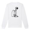  Sweat-shirt unisexe a col rond BIO Vignette