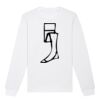  Sweat-shirt unisexe a col rond BIO Vignette