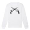  Sweat-shirt unisexe a col rond BIO Vignette