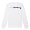  Sweat-shirt unisexe a col rond BIO Vignette