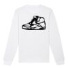  Sweat-shirt unisexe a col rond BIO Vignette