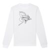  Sweat-shirt unisexe a col rond BIO Vignette