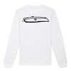  Sweat-shirt unisexe a col rond BIO Vignette