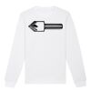  Sweat-shirt unisexe a col rond BIO Vignette