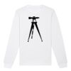  Sweat-shirt unisexe a col rond BIO Vignette