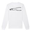  Sweat-shirt unisexe a col rond BIO Vignette